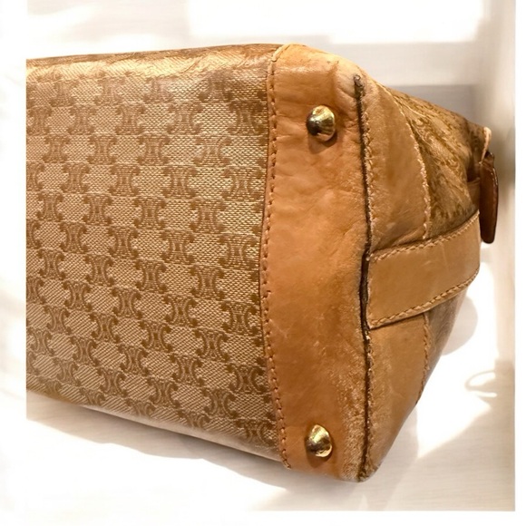 Celine Macadam Top Handle Vintage Bag. EUC. - Picture 7 of 15